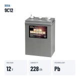 Batería de silla de ruedas Deka 9C12 12V 228Ah – datos clave