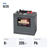 Batteria per carrozzina Deka GC25 6V 235Ah – dati principali