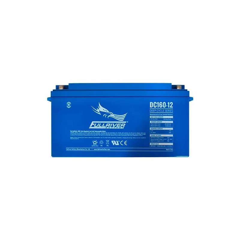 Battery Fullriver DC160-12 160Ah 910A 12V Dc FULLRIVER - 1