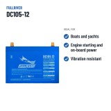 Marine battery Fullriver DC105-12 12V 105Ah 680A AGM – recommended uses