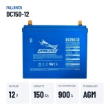 Marine battery Fullriver DC150-12 12V 150Ah 900A AGM – key specs