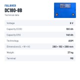 Batterie marine Fullriver DC180-8B 8V 180Ah AGM – fiche technique