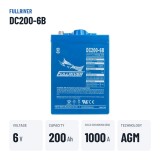 Batteria nautica Fullriver DC200-6B 6V 200Ah 1000A AGM – dati principali