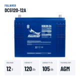 Caravan battery Fullriver DCG120-12A 12V 120Ah AGM – key specs
