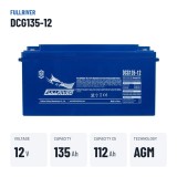 Caravan battery Fullriver DCG135-12 12V 135Ah AGM – key specs
