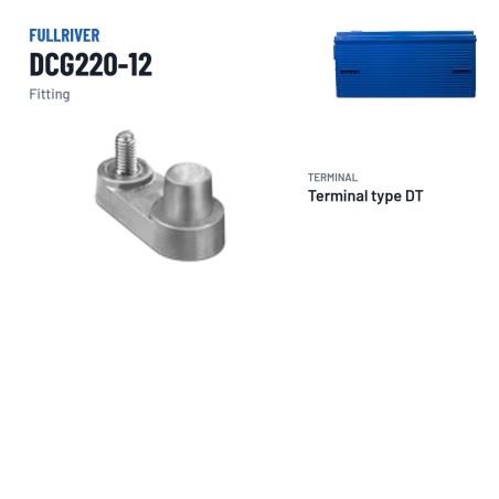 Bateria de caravana Fullriver DCG220-12 12V 220Ah AGM – terminal e fixação