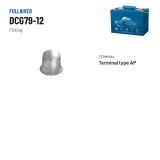 Wheelchair battery Fullriver DCG79-12 12V 79Ah AGM – terminal and hold-down