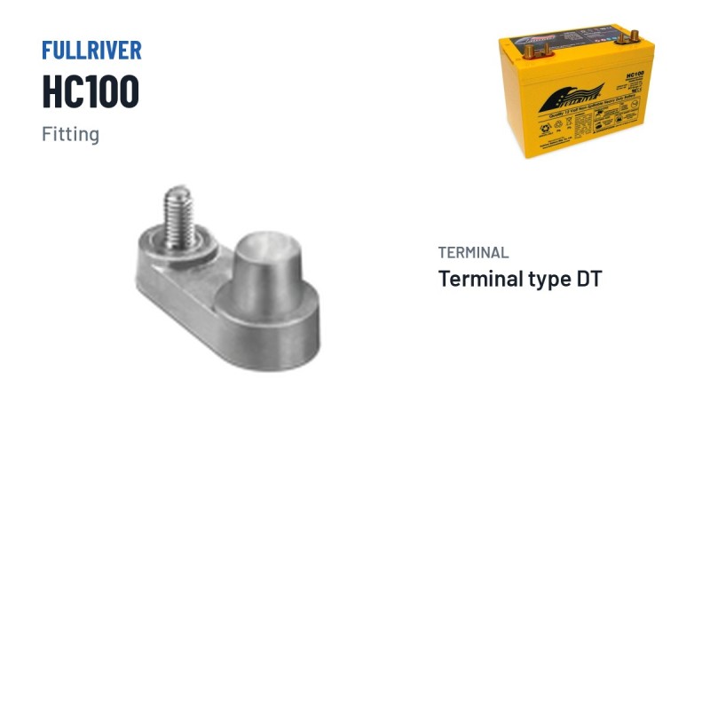 Batería de silla de ruedas Fullriver HC100 12V 100Ah 965A AGM – borne y sujeción