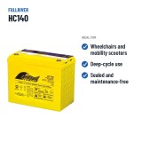 Wheelchair battery Fullriver HC140 12V 140Ah 1210A AGM – recommended uses