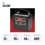 Batería de silla de ruedas MK Powered 8A22NF 12V 55Ah AGM – datos clave