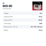 Batería de silla de ruedas MK Powered 8A24 HEI 12V 79Ah AGM
