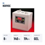 Batteria per carrozzina MK Powered 8G8VGC 8V 140Ah GEL – dati principali