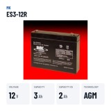 Rollstuhlbatterie MK Powered ES3-12R 12V 2.8Ah AGM – wichtigste Daten