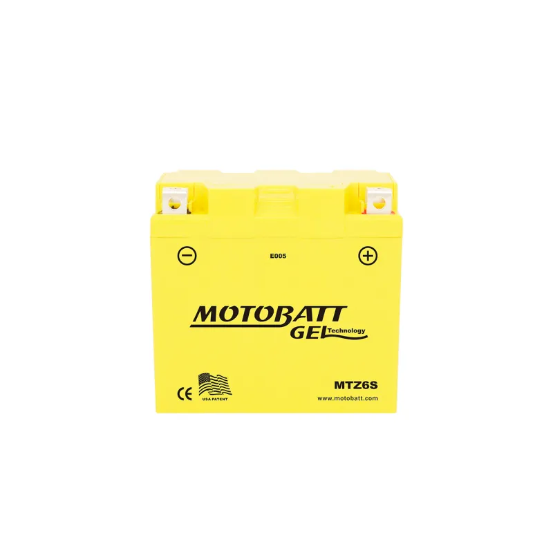 Battery Motobatt YTX5LBS-YTZ7S MTZ6S 6Ah 95A 12V Super Gel MOTOBATT - 1