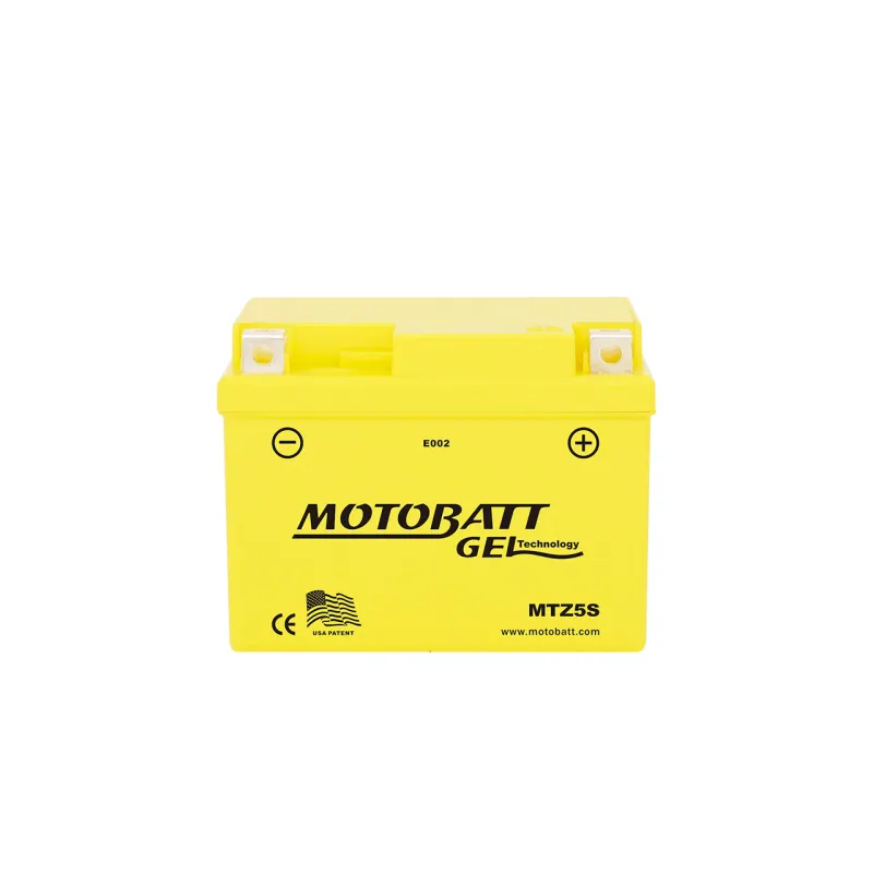 Battery Motobatt YB4LB-YTX4LBS MTZ5S 4,2Ah 65A 12V Super Gel MOTOBATT - 1