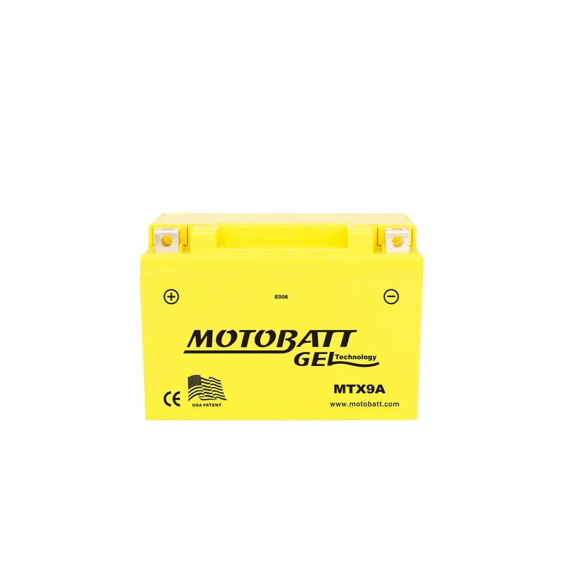 Batería Motobatt YTX9BS MTX9A 9Ah 140A 12V Super Gel MOTOBATT - 1