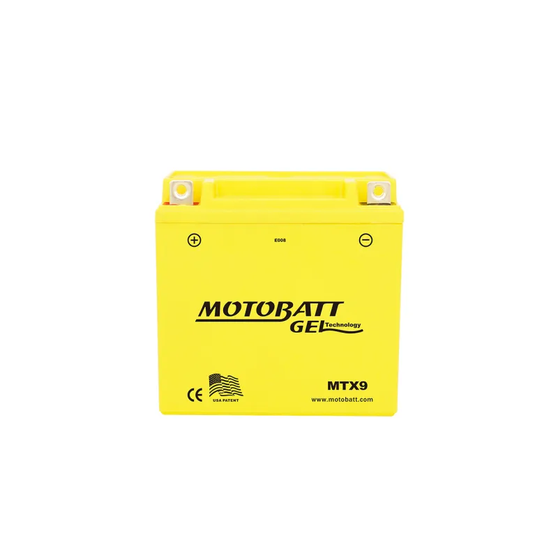 Battery Motobatt MTX9 9Ah 125A 12V Super Gel MOTOBATT - 1