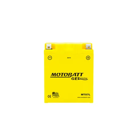 Battery Motobatt YTX7LBS MTX7L 7Ah 105A 12V Super Gel MOTOBATT - 1