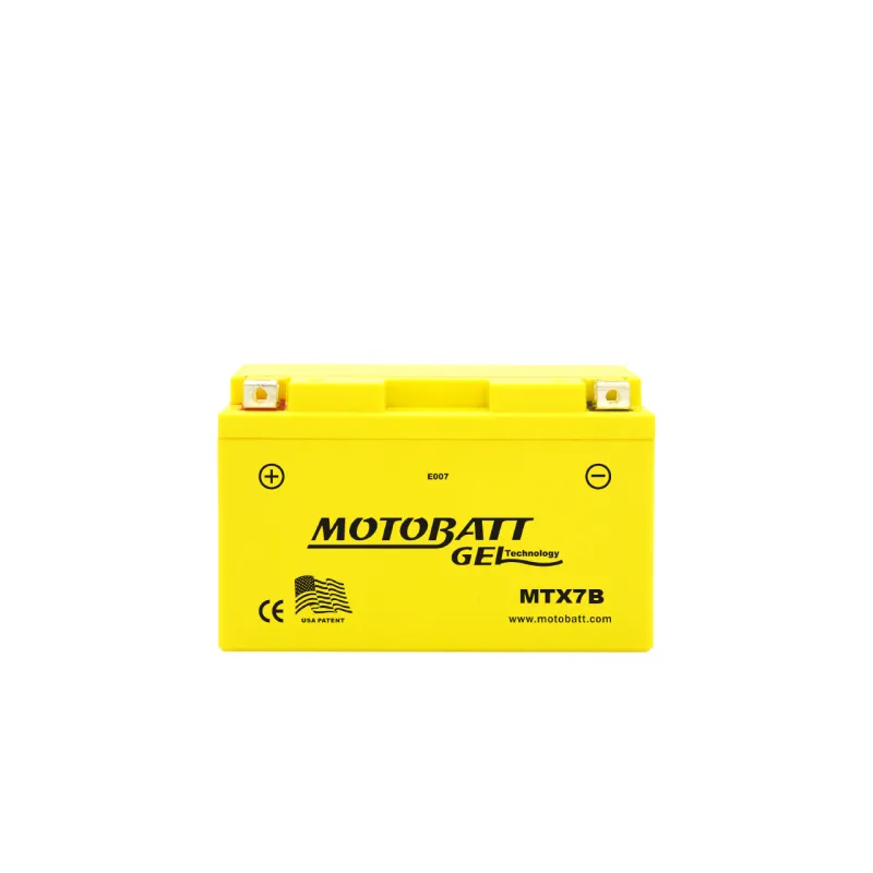 Batería Motobatt MTX7B 7Ah 90A 12V Super Gel MOTOBATT - 1