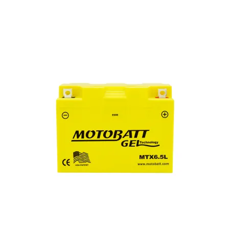 Batería Motobatt MTX6.5L 6,5Ah 85A 12V Super Gel MOTOBATT - 1