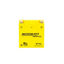 BATERIA Motobatt MOTOBATT MTX5L 5Ah 70A 12V MOTOBATT - 1