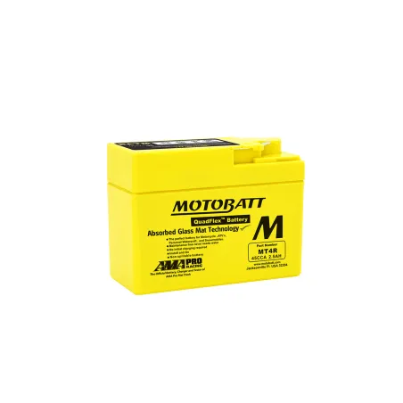 Battery Motobatt YTR4ABS MT4R 2,5Ah 45A 12V Quadflex MOTOBATT - 1