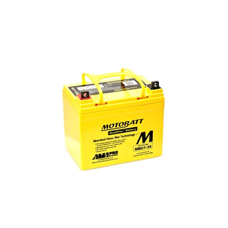 Batería Motobatt MBU1-35 35Ah 420A 12V Quadflex MOTOBATT - 1