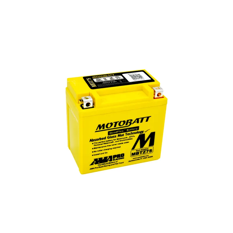 Battery Motobatt MBTZ7S 6,5Ah 100A 12V Quadflex MOTOBATT - 1