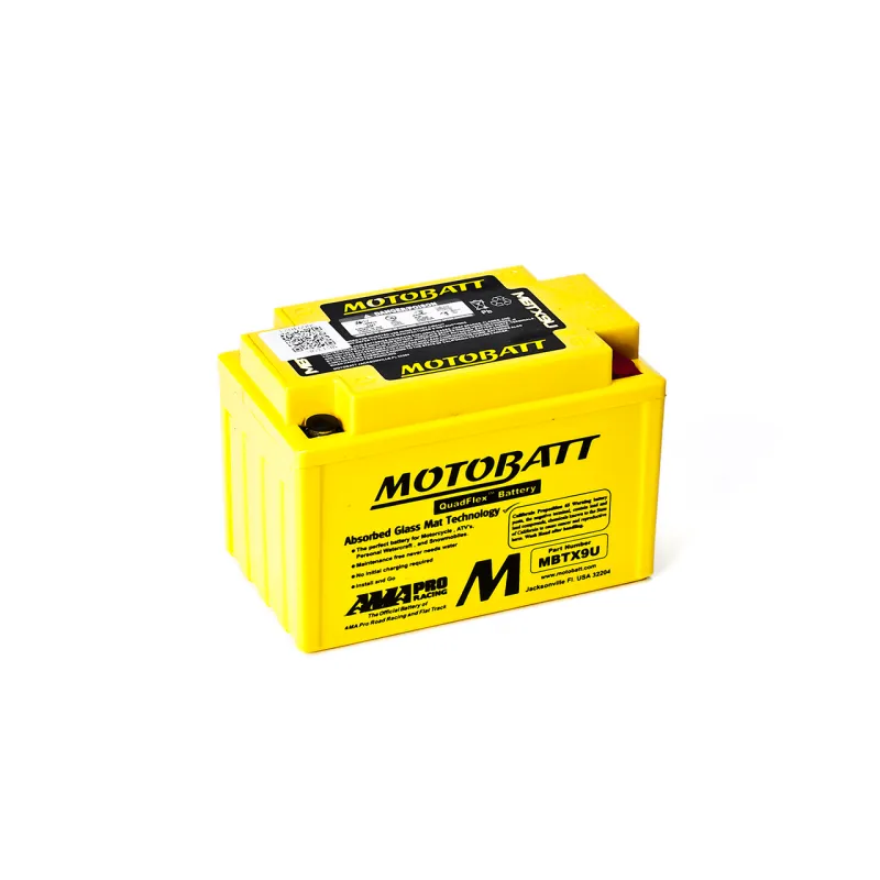 Batería Motobatt MBTX9U 10,5Ah 160A 12V Quadflex MOTOBATT - 1
