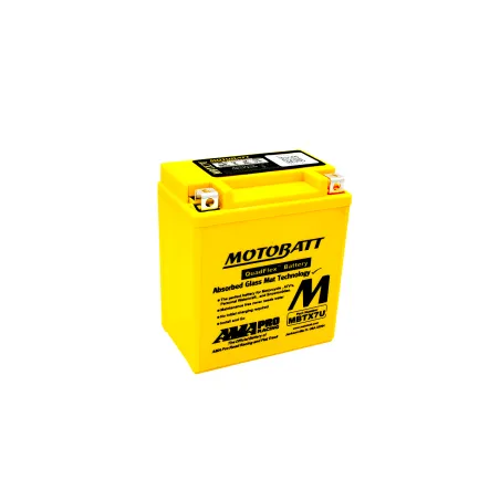 Battery Motobatt YTX7LBS-YTZ8V MBTX7U 8Ah 115A 12V Quadflex MOTOBATT - 1
