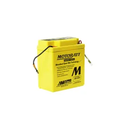 Battery Motobatt MBT6N6 6Ah 6V Quadflex MOTOBATT - 1