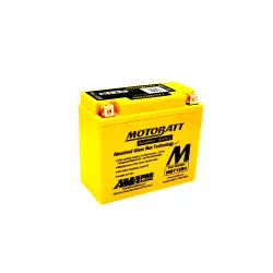 Battery Motobatt YT12BBS-YT12B4 MBT12B4 11Ah 150A 12V Quadflex MOTOBATT - 1