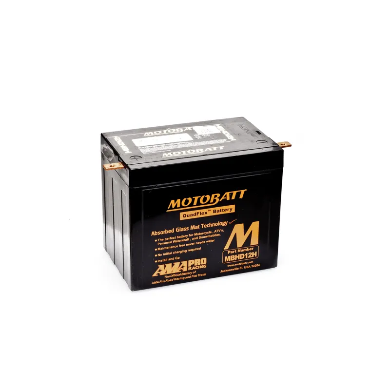 Batería Motobatt YHD12H MBHD12H 33Ah 390A 12V Quadflex MOTOBATT - 1