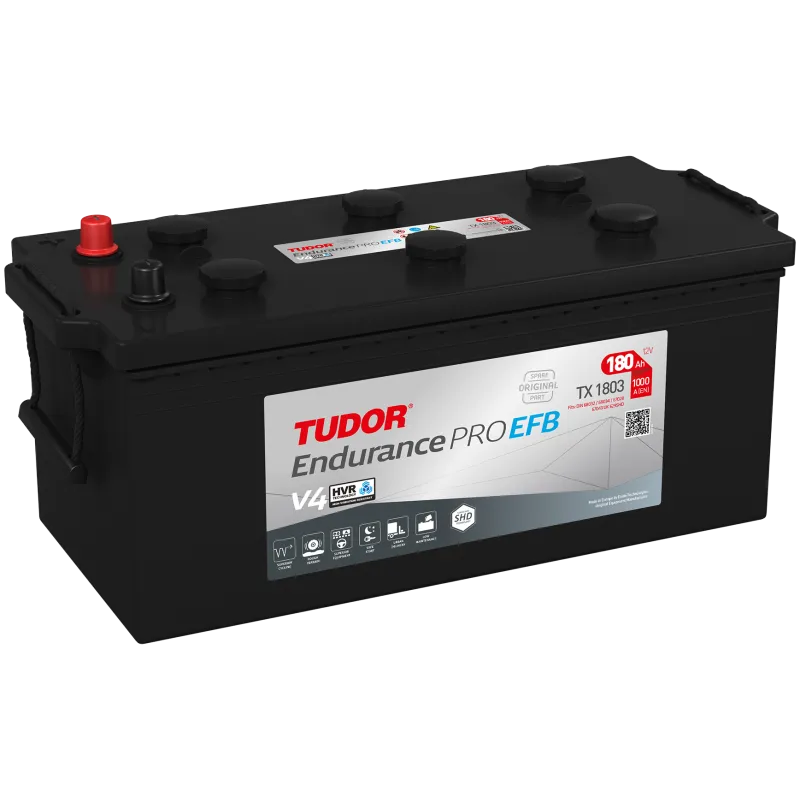 Tudor TX1803. LKW-Batterie Tudor 180Ah 12V