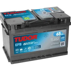 Tudor TL652. Start-stop car battery Tudor 65Ah 12V
