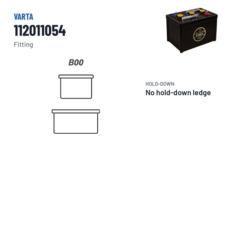 Car battery Varta 112011054 6V 135Ah 540A | baterias.com