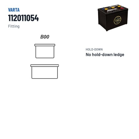 Car battery Varta 112011054 6V 135Ah 540A | baterias.com