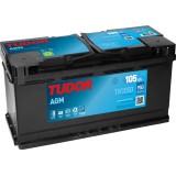 Bateria TUDOR TK1060 12V 105Ah 950A AGM