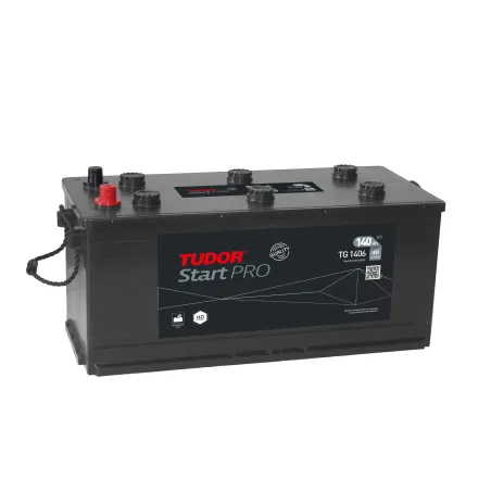 Tudor TG1406. LKW-Batterie Tudor 140Ah 12V