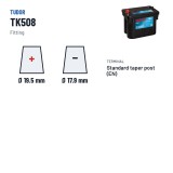 Batteria Start-Stop Tudor TK508 12V 50Ah 800A AGM | baterias.com