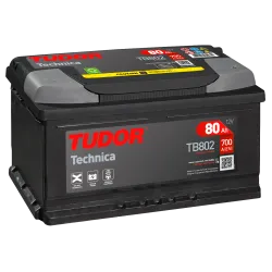 Batería Autobatterie Tudor TB802 12V 80Ah 700A para BMW 3 330 d 1997