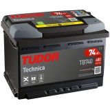 Batterie TUDOR TB740 12V 74Ah 680A