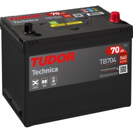 Batería TUDOR TB704 12V 70Ah 540A