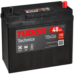 Tudor TB456. Batterie de voiture Tudor 45Ah 12V