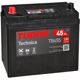 Car battery Tudor TB455 12V 45Ah 330A