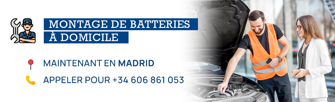 Instalacion de baterias a Domicilio Madrid