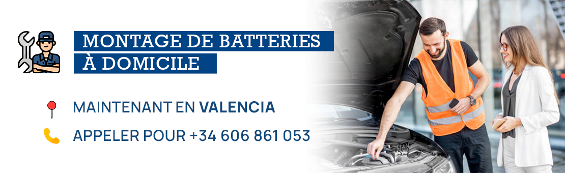 Instalacion de baterias a Domicilio Valencia
