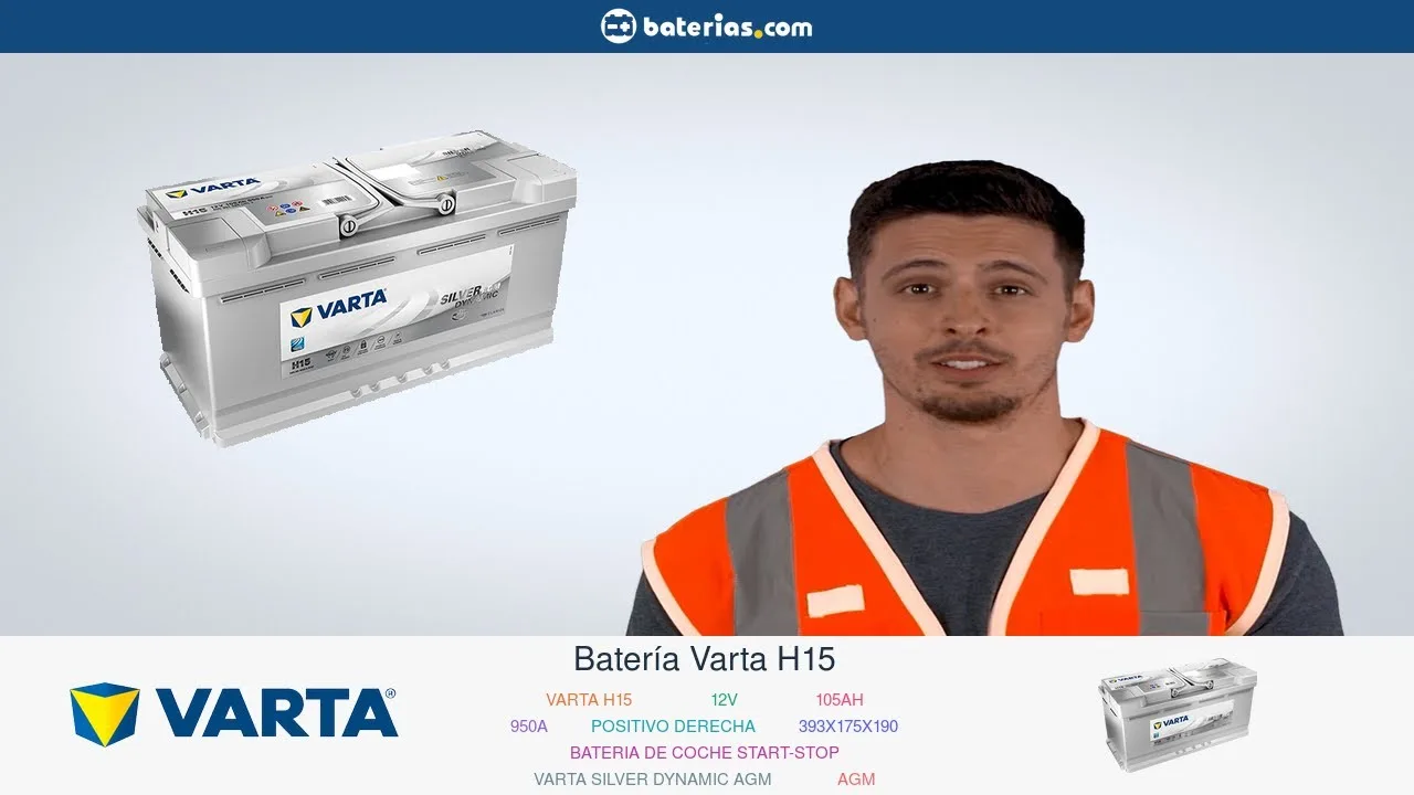 Vídeo de YouTube: Instalación Batería Varta H15 105Ah