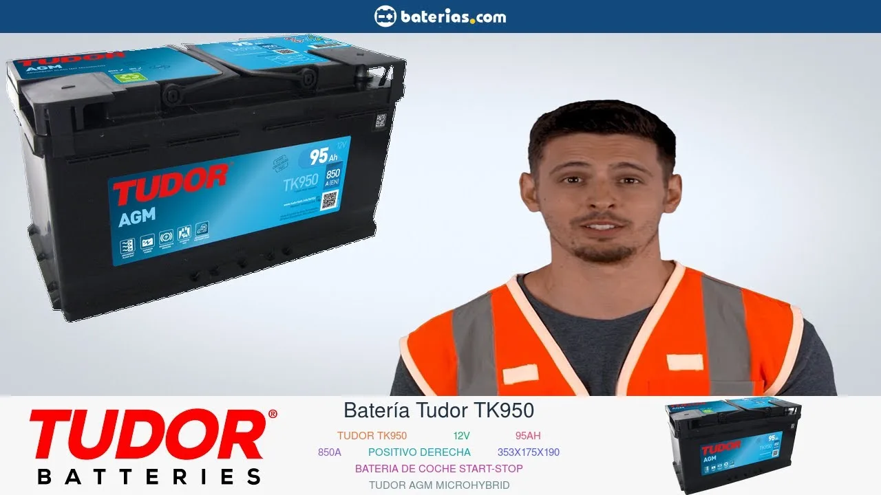 Vídeo de YouTube: Instalación Batería Tudor TK950 95Ah