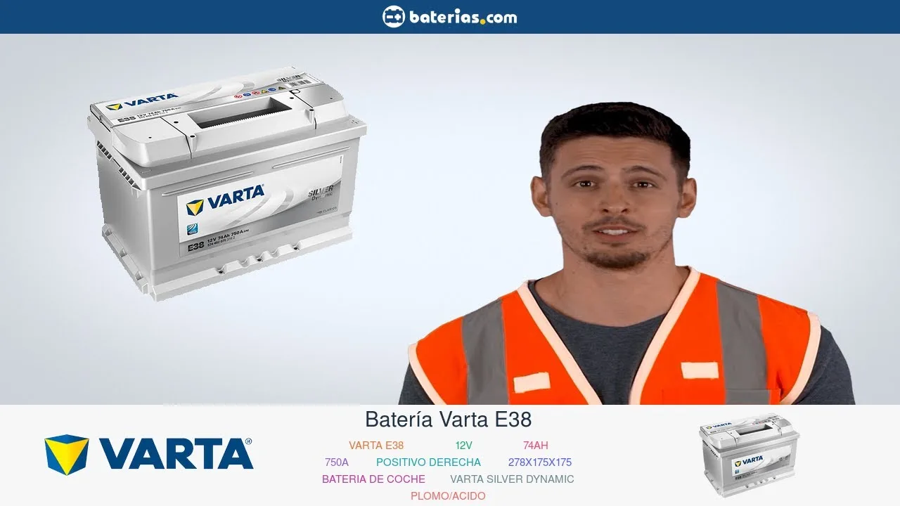 Vídeo de YouTube: Instalación Batería Varta E38 74Ah